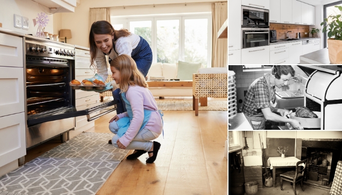 App_Appliance-Invention-Breakthroughs_4.jpg Collage of different ovens through the years