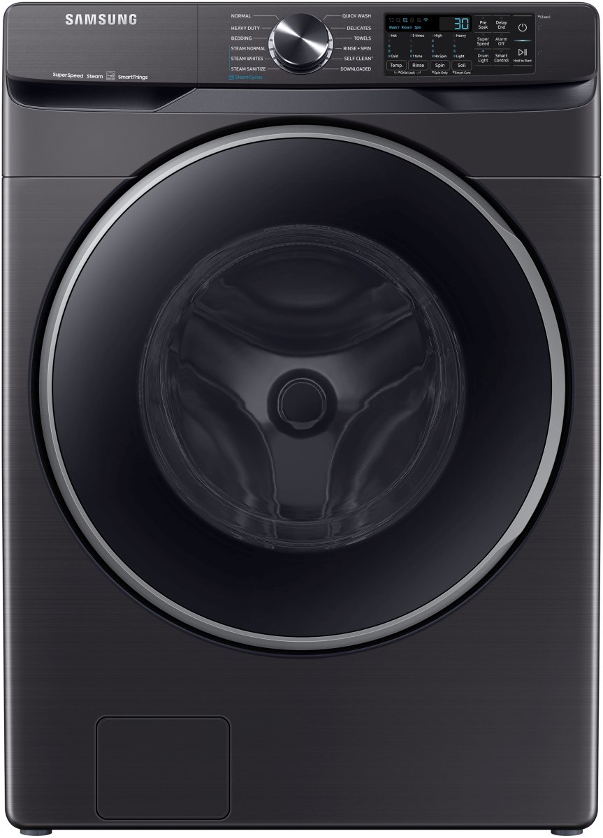 Samsung Brushed Black Samsung Front Load Washer