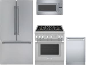 4 piece Thermador appliance package set