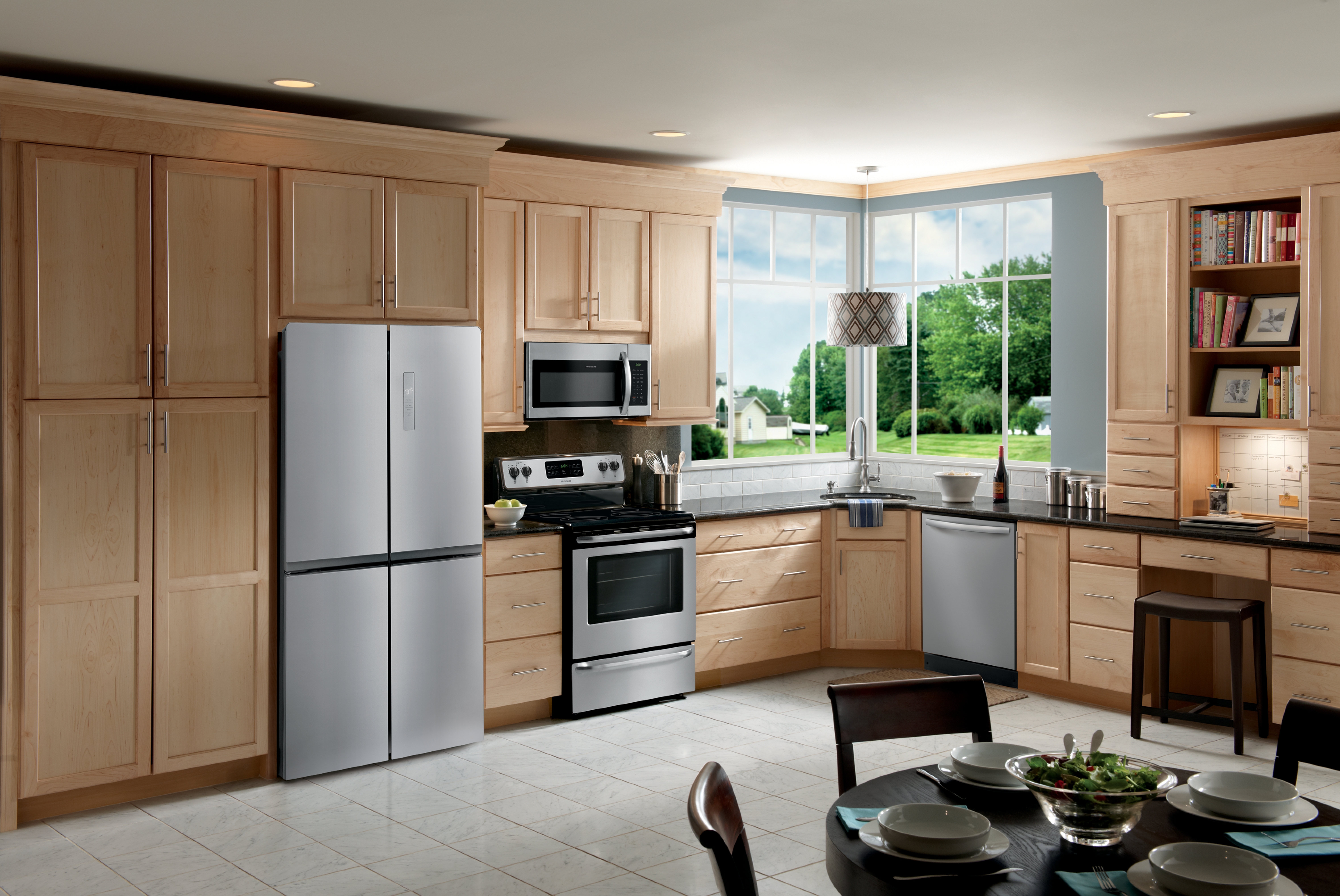 Credit: Frigidaire kitchen equipped with Frigidaire kitchen appliances