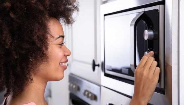 What is a convection microwave graphic
