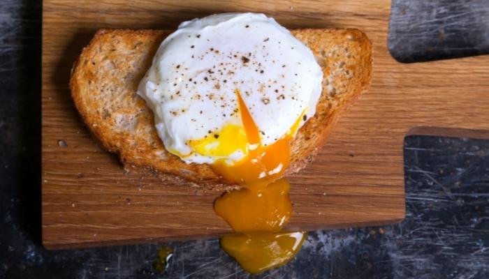 Poached eggs