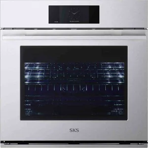 Front view of the SKS SKSSV3011MT wall oven