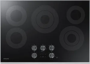 Samsung Overhead view of the Samsung NZ30K6330RS cooktop