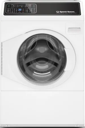 Front view of the Speed Queen FF7011WN front load washer 