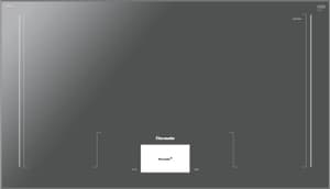 flat gray induction cooktop