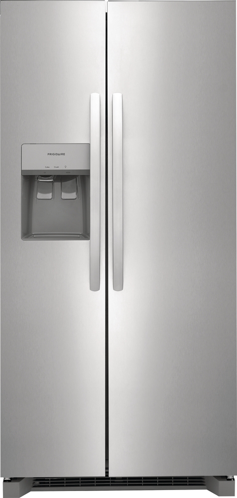 Frigidaire stainless steel side by side refrigerator