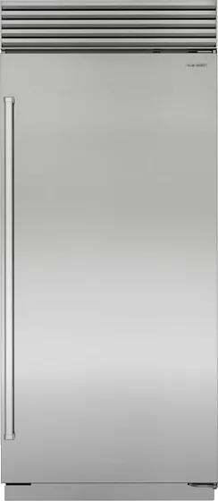 Front view of the Sub Zero CL3650R/S/P/R column refrigerator