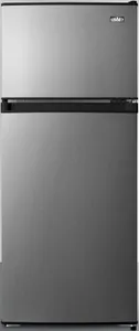 Front view of the Summit CP73PL compact refrigerator