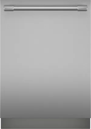 Front view of the Thermador DWHD661EFP dishwasher