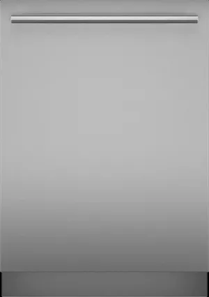 Front view of the Thermador Star Sapphire DWHD661EFM dishwasher 