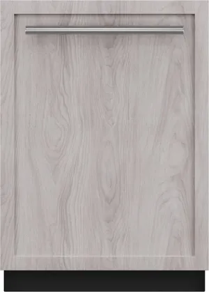 Front view of the Thermador Star Sapphire DWHD661EPR dishwasher