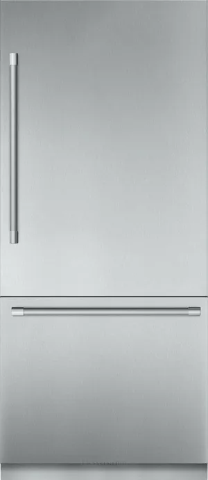Front view of the Thermador T36BB925SS bottom freezer refrigerator