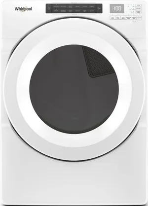 Whirlpool Front view of the Whirlpool WED560LHW dryer