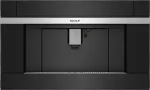 Front view of the Wolf M Series EC3050CM/B coffee maker