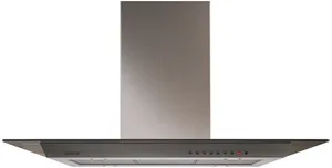 Front view of the Wolf VI45G island range hood