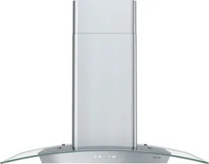 Credit: Zephyr Front view of the Zephyr Brisas BML-E36CG island range hood