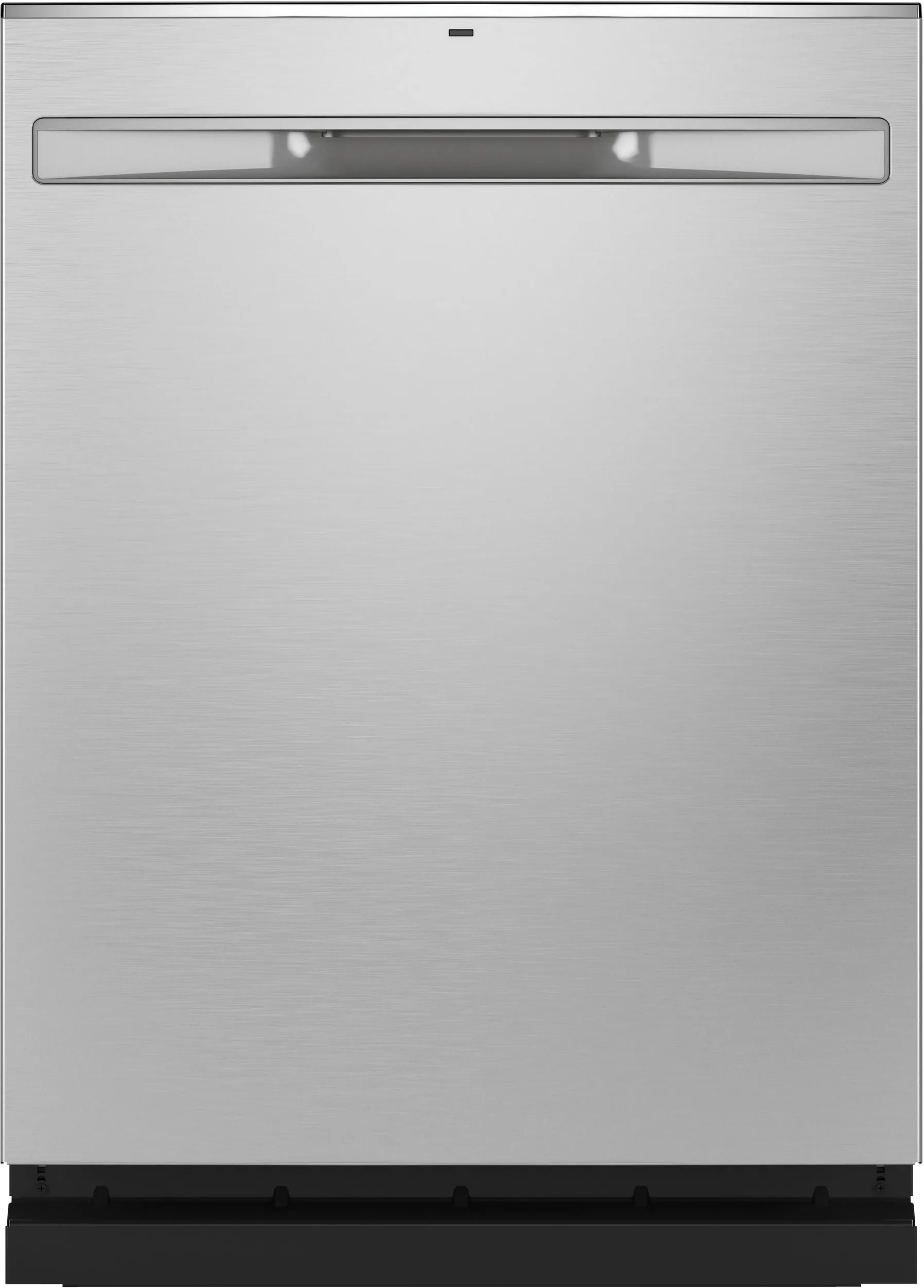 Front view of the GE GDP665SYNFS dishwasher 