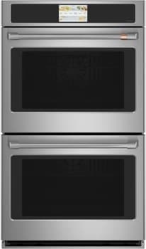 Front view of Café CTD70DP2NS1 30-inch double wall oven Front view of Café CTD70DP2NS1 30-inch double wall oven 