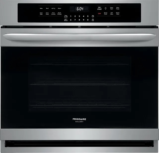 Frigidaire Gallery Frigidaire Gallery 30” Stainless Steel Single Electric Wall Oven with Air Fry