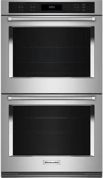 Front view of the KitchenAid KOED527PSS oven 