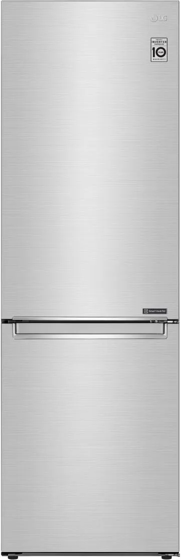 Credit: LG Front view of the LG LRBCC1204S bottom freezer refrigerator