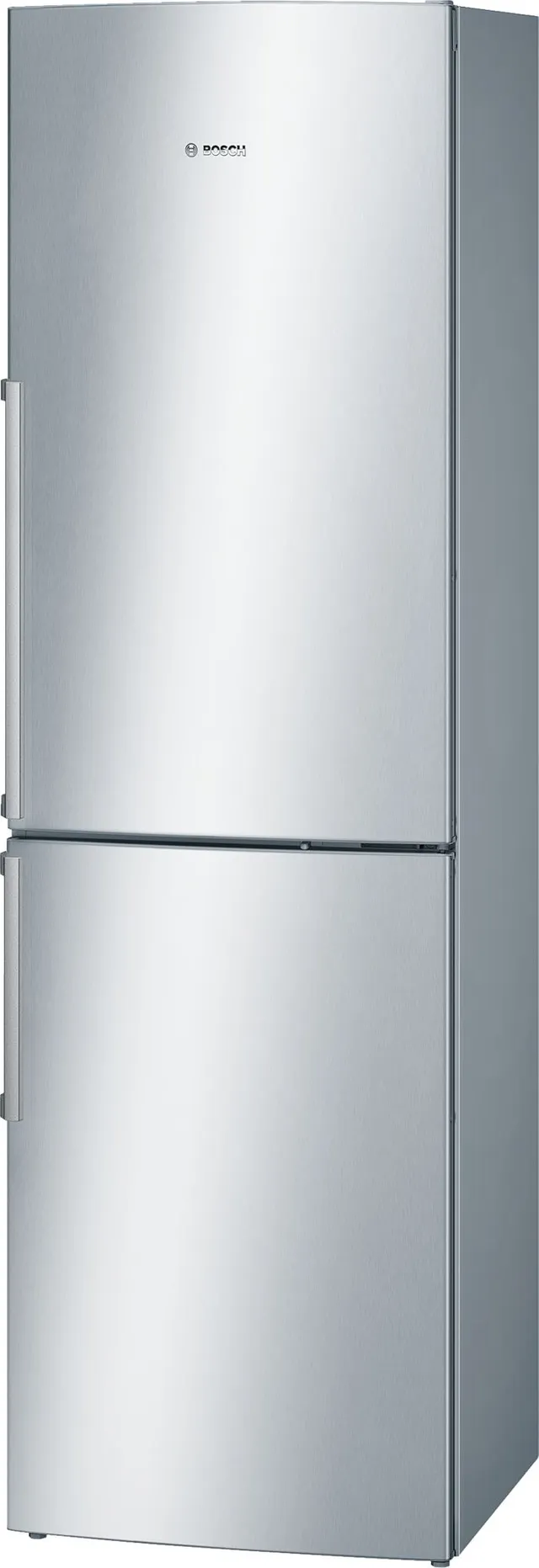 Credit: Bosch Front view of the Bosch B11CB50SSS 500 Series bottom freezer refrigerator
