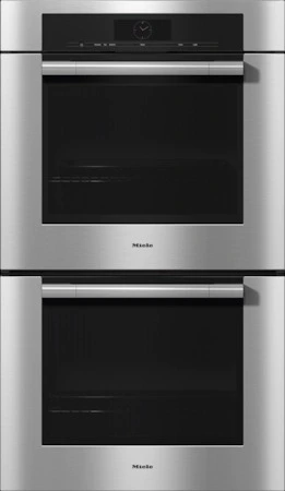 Front view of the Miele H 7780 BP2 CTS double oven 