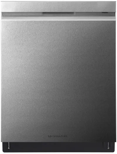 Front view of the LG Signature LUDP8908SN dishwasher 