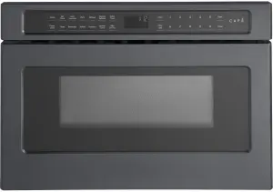 Front view of the Café CWL112P3RD5 microwave drawer 