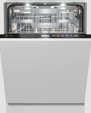 Credit: Miele Front view of the Miele G 7966 SCVi panel ready dishwasher