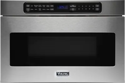 Front view of the Viking VMOD5240SS  microwave drawer 