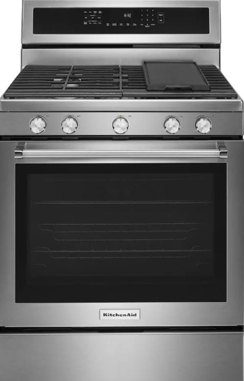 KitchenAid gas range