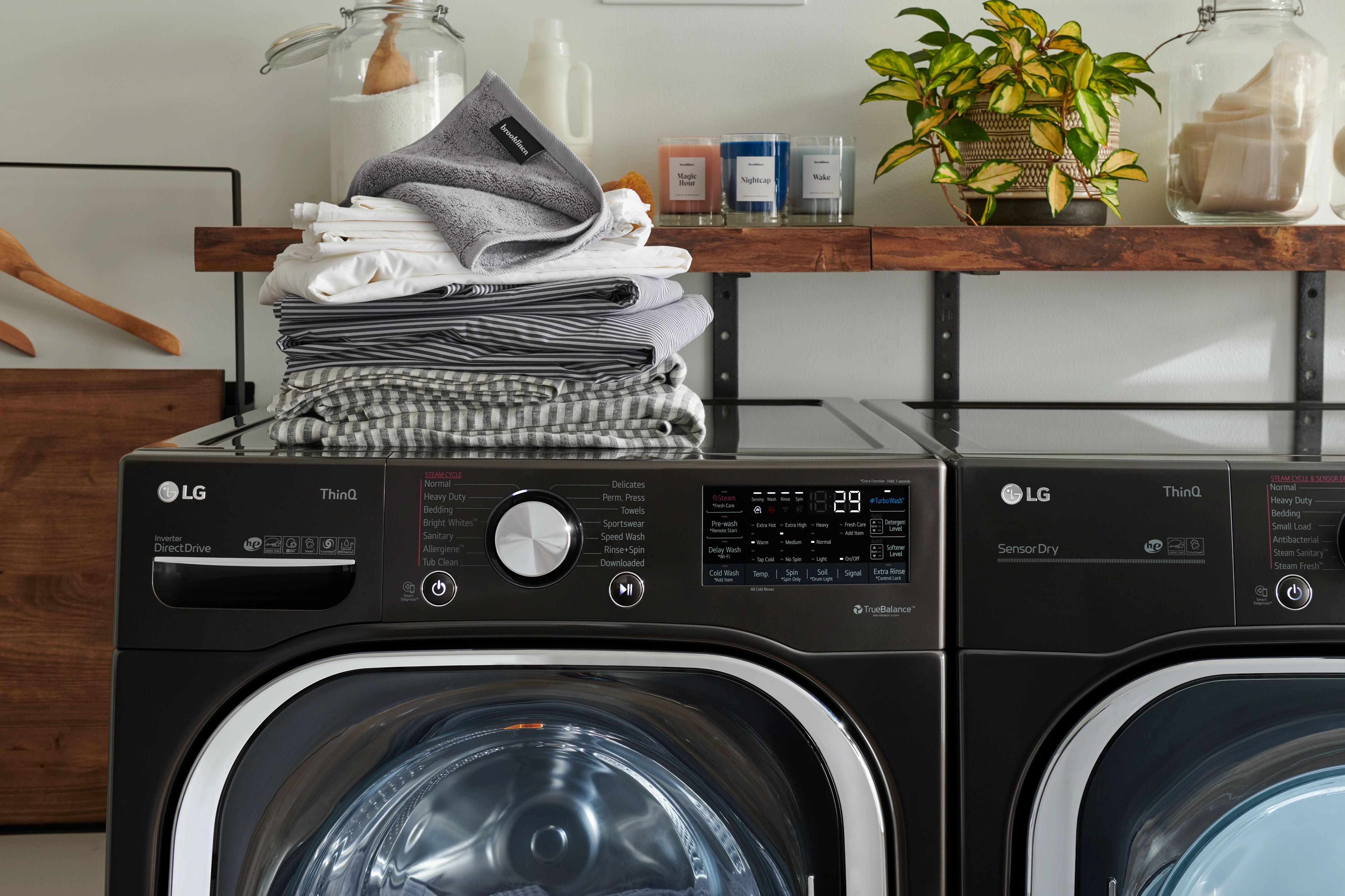 Credit: LG Images LG laundry pair