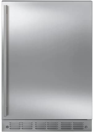 Monogram 4.25 Cubic Foot Stainless Steel Compact Refrigerator