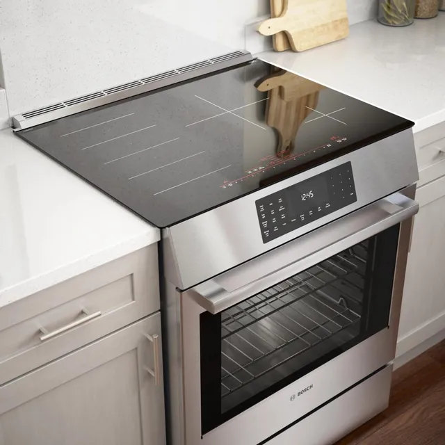 Credit: Bosch Benchmark Close up of a Bosch Benchmark induction range