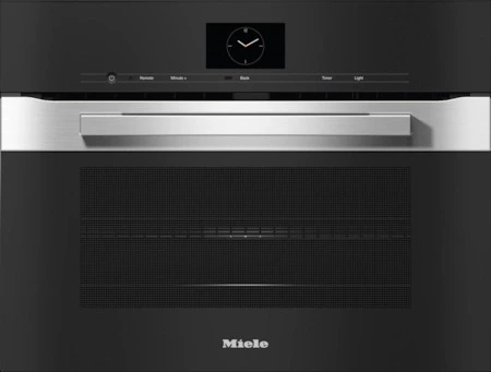 Miele Speed Oven Front view of the Miele H 7640 BM CTS speed oven
