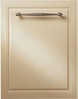 Front view of the Monogram ZDT985SINII panel-ready dishwasher 