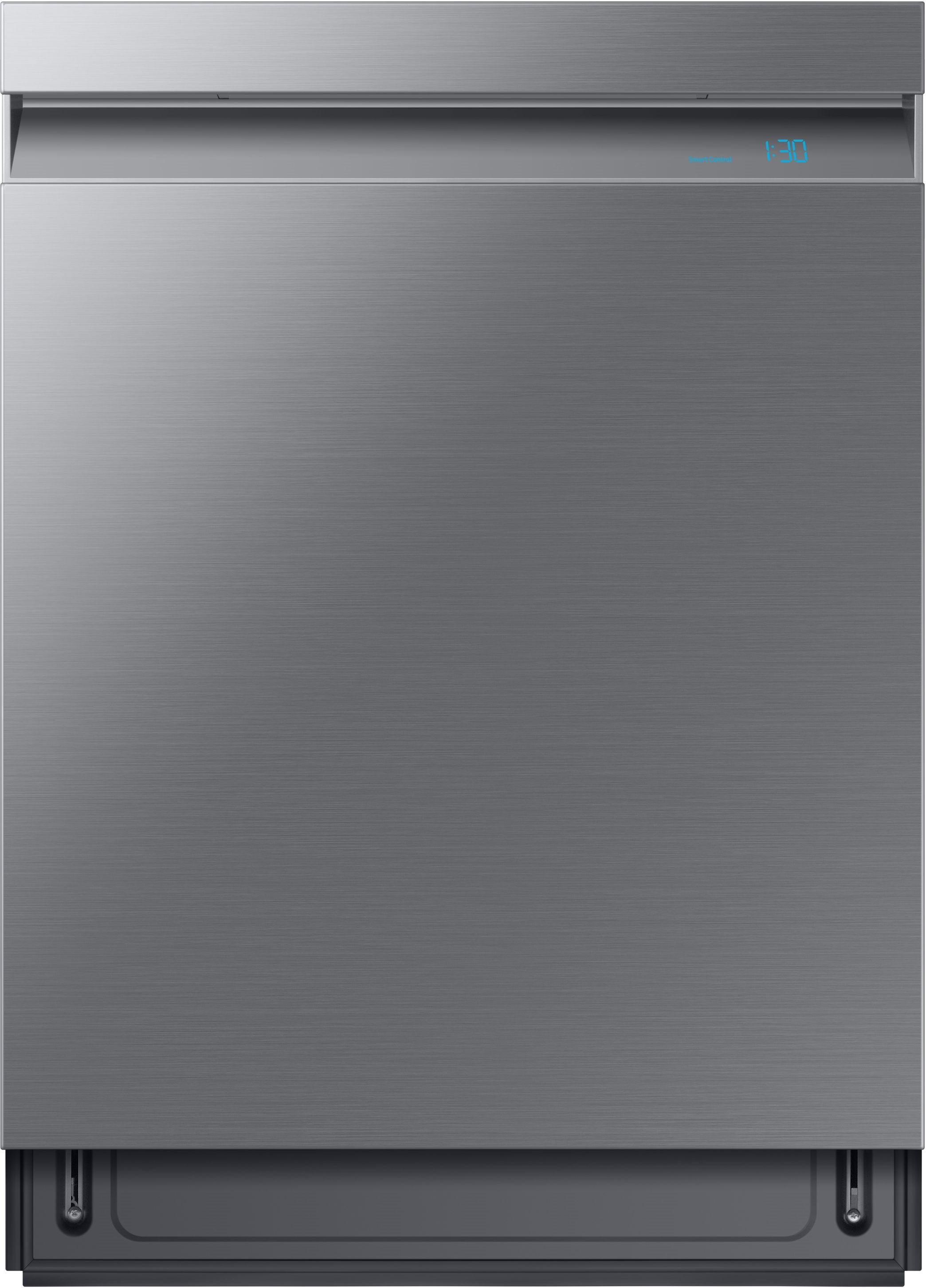 Front view of Samsung DW80R9950US dishwasher 