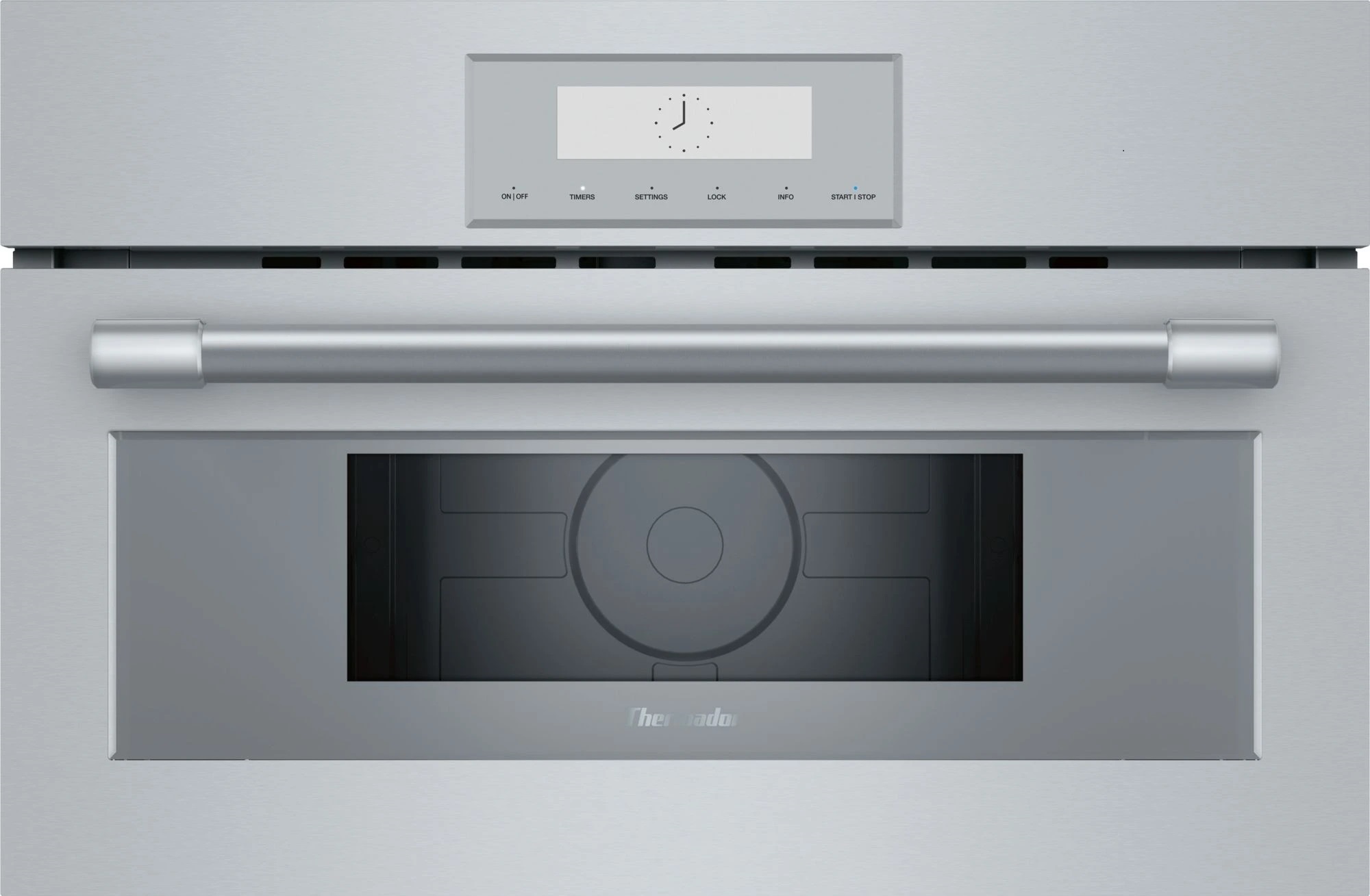 Front view of Thermador MB30WP 30-ich built-in microwave 
