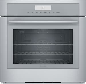 Stainless steel Thermador electric built in oven. 