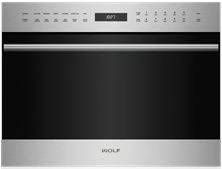 wolf front view of Wolf SPO24TE/S/TH 24-inch speed oven