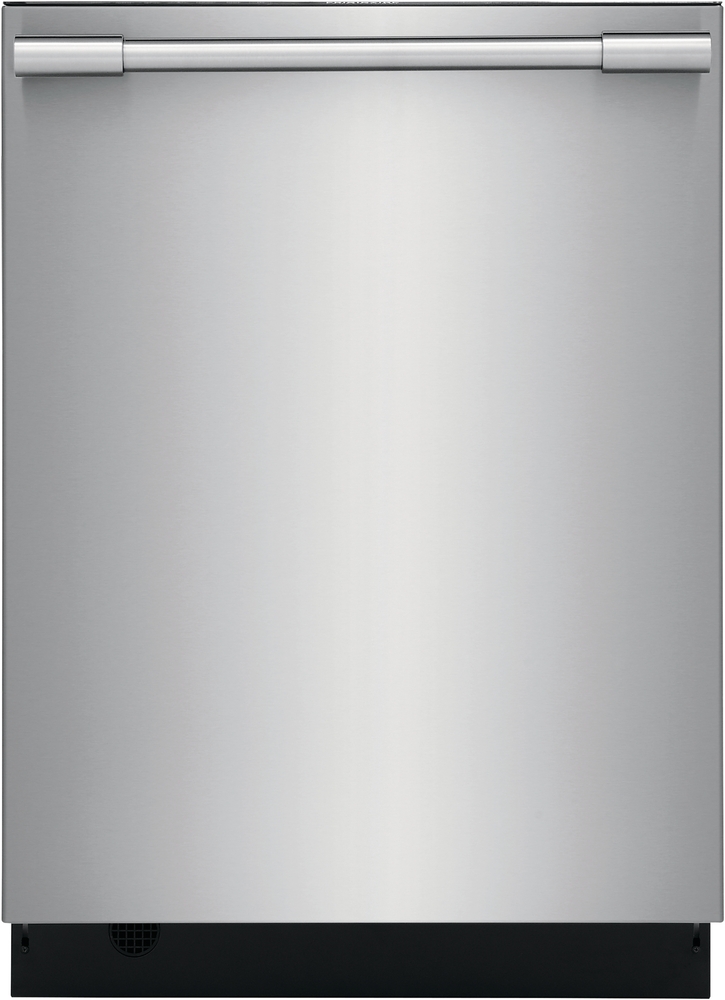 Frigidaire stainless steel dishwasher with bar handle