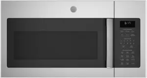 Front view of the GE JVM6175SKSS microwave 