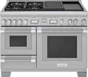 Credit: Thermador product image of Thermador Pro Grand 48 Pro Style Dual Fuel Range