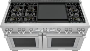 Credit: Thermador product image of Thermador Pro Grand 60 Pro Style Dual Fuel Range