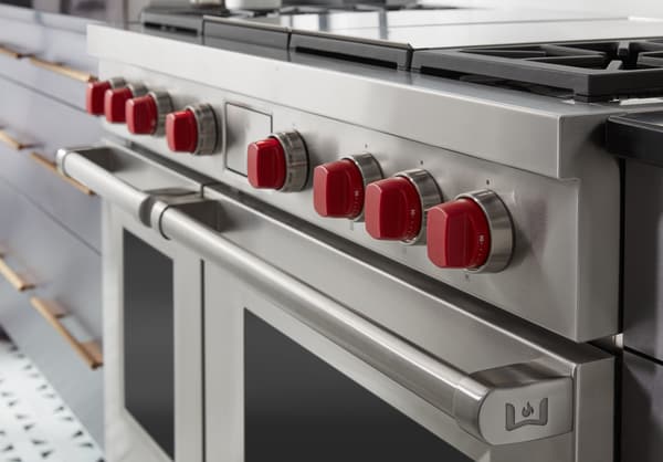 Wolf 36” Stainless Steel Freestanding Dual Fuel Range