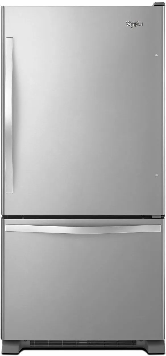 Whirlpool Gold 22.07 Cu. Ft. Stainless Steel Bottom Freezer Refrigerator