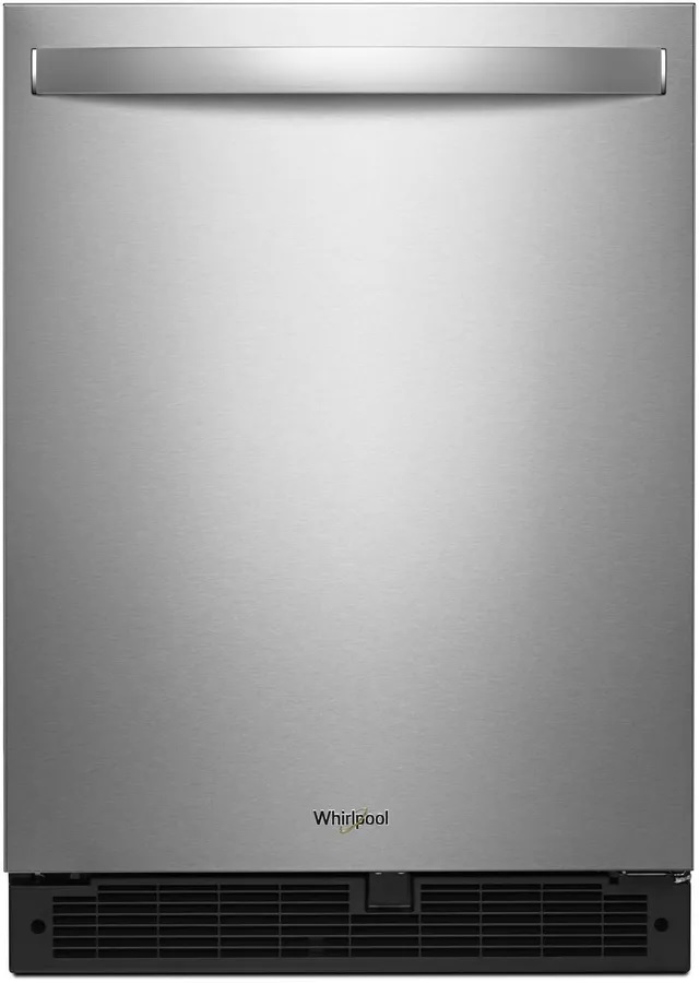 Whirlpool 5.1 Cu. Ft. Stainless Steel Under the Counter Refrigerator