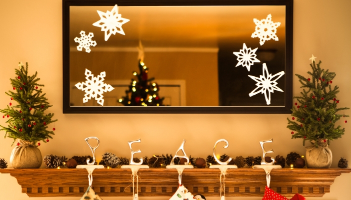 Use mirrors to create the illusion of a larger room.